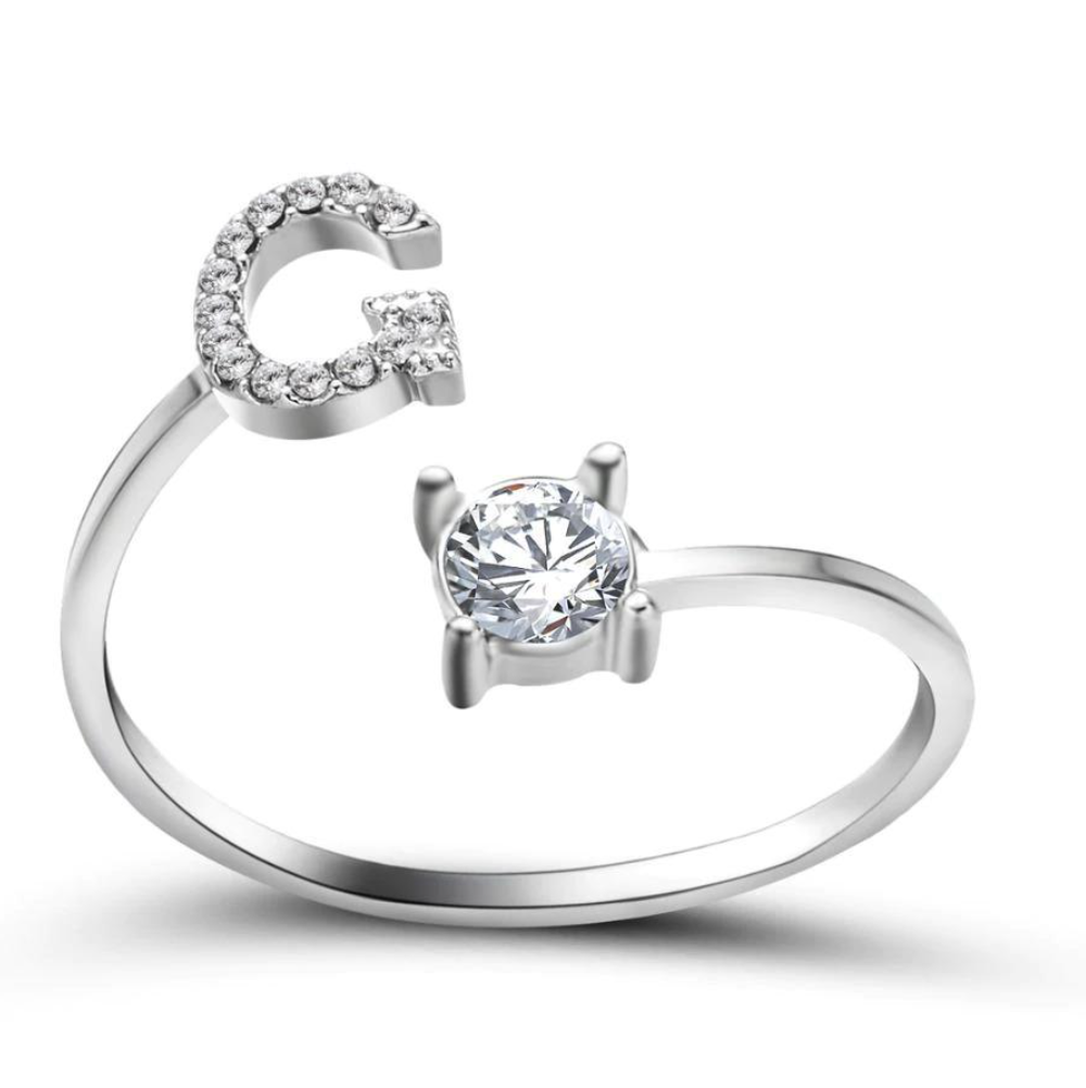 Lovely Initial Ring