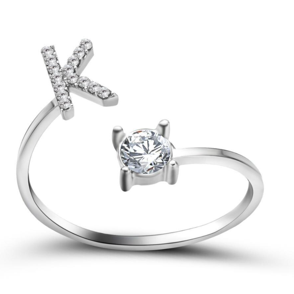 Lovely Initial Ring