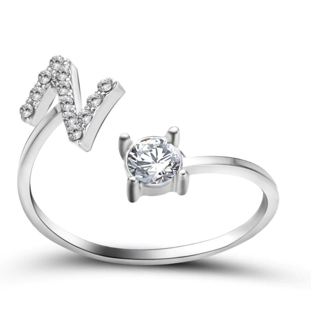 Lovely Initial Ring