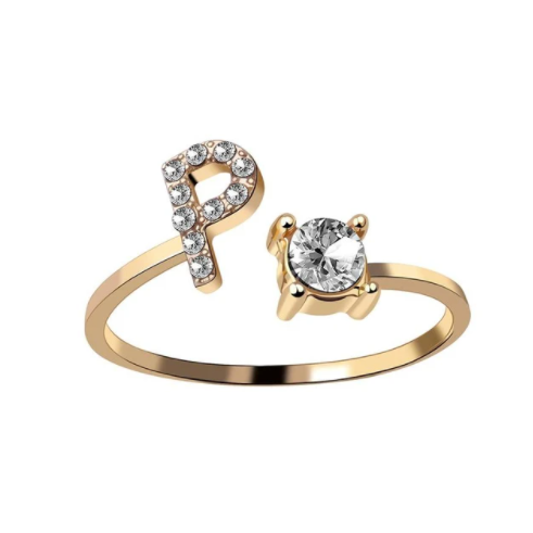 Lovely Initial Ring