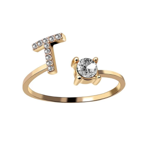 Lovely Initial Ring