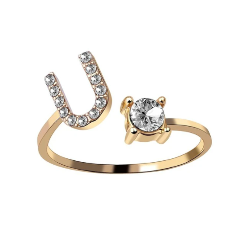 Lovely Initial Ring