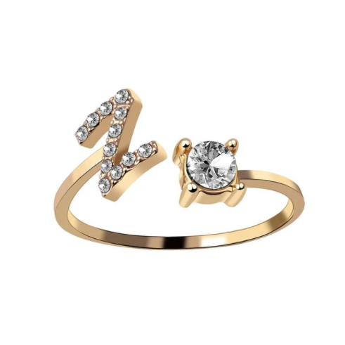 Lovely Initial Ring